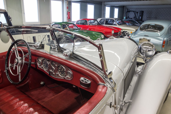 Lutziger Classic Cars - viel Platz, aber bald ist es doch wieder zu eng