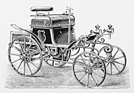 Lutzmann Jagdwagen (1897) - mit 2 PS schaffte er Steigungen von 13 %
