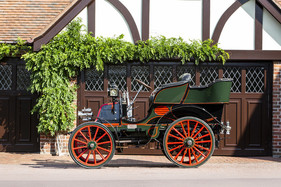 M.M.C. 6hp 'Charette' Rear-entrance Tonneau (1900) - als Lot 307 an der Bonhams London to Brighton Run Versteigerung am 1. November 2019