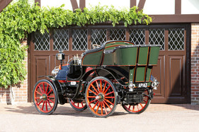 M.M.C. 6hp 'Charette' Rear-entrance Tonneau (1900) - als Lot 307 an der Bonhams London to Brighton Run Versteigerung am 1. November 2019