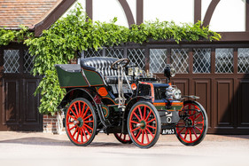M.M.C. 6hp 'Charette' Rear-entrance Tonneau (1900) - als Lot 307 an der Bonhams London to Brighton Run Versteigerung am 1. November 2019