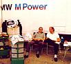 M3 Pressevorstellung Mugello, Thomas Ammerschläger mit Peter Flohr (1986)