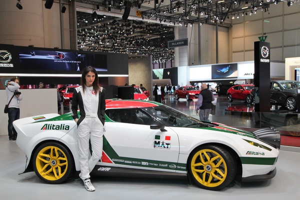Image: MAT New Stratos (2019) - with the classic Alitalia color scheme - Geneva Motor Show 2019