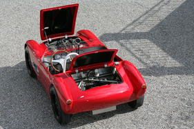 MBM Sport (1960) - in der Mitte der Tank, bei der Hinterachse das zweite Getriebe