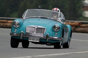 MG A 1600 (1960) - Teilnehmer bei der Lenzerheide Motor Classics 2013