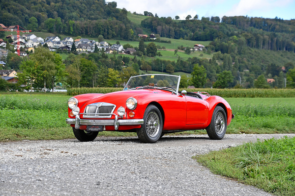 MG A 1600 Mk II (1961) - als Lot 162 an der Versteigerung der Oldtimer Galerie Toffen am 14. Oktober 2023 angeboten