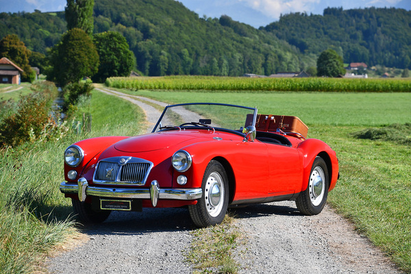 Image: MG A 1600 Roadster (1960) - offered as lot 140 at the Oldtimer Galerie Toffen auction on October 16, 2021