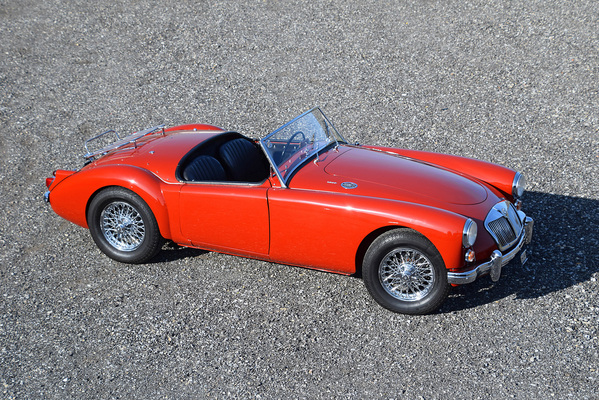 MG A 1600 Roadster (1960) - als Lot 37 an der Versteigerung der Oldtimer Galerie Toffen am 20. Oktoberl 2018