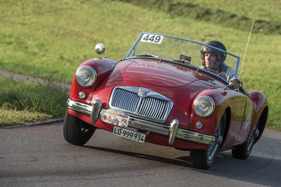 MG A (1956) - am Michaelskreuzrennen 2014