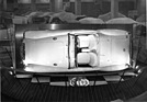MG A (1956) - originelle Präsentation des englischen Sportwagens - Genfer Autosalon 1956