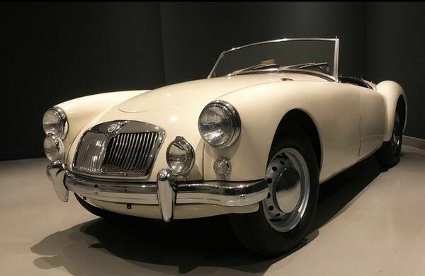 Bild: MG A (1958) – angeboten an der Catawiki-Online-Versteigerung "Premium Oldtimer-Auktion" (Mai/Juni 2022)