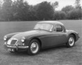 Bild: MG A 1959 - MGA Coupé in der Seitenansicht