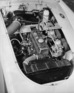 MG A 1959 - Motorraum der 1600-er-Version