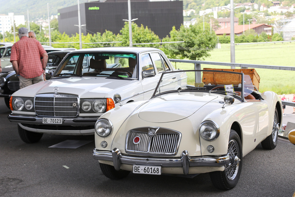 MG A (1959) - immer noch einer der schönsten Klassiker von MG - 5. Old Wheels Biel/Bienne 2024