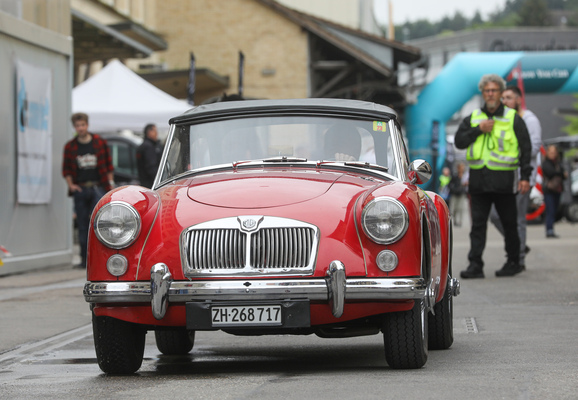 Image: MG A (1960) - Roof up in case it does start to rain - Older Classics June 2024