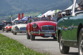 MG A (1961) - mit Rennscheibe - BCM 2022 MG A (1961) - mit Rennscheibe - BCM 2022