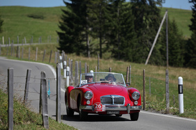 MG A (1962) - an der OCC Jungfrau Rallye 2017
