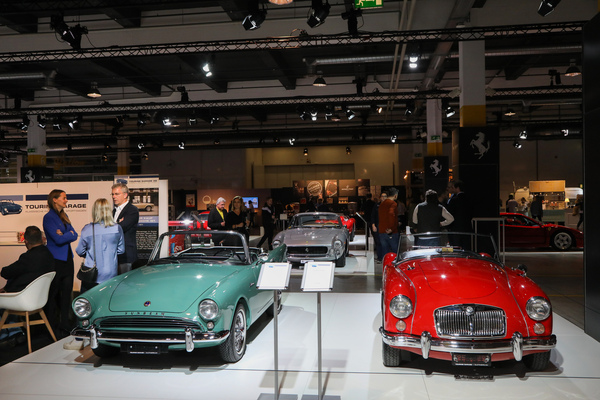 MG A (1962) - neben dem Sunbeam Alpine von 1960 neu im Angebot der Touring Garage - Auto Zürich 2022