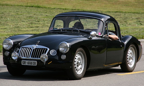 MG A - A Coupé am British Car Meeting in Mollis