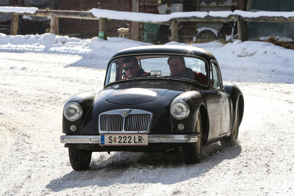 MG A Coupé (1957) - Planai-Classic 2015 - Trabrennbahn Gröbming