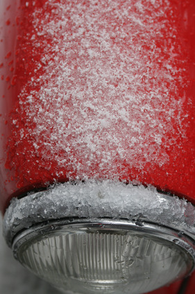 MG A Coupé (1959) - Eis und Schnee auf dem MG A