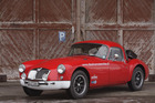 MG A Coupé (1959) - das Coupé sieht auch im Rallye-Look wunderschön aus