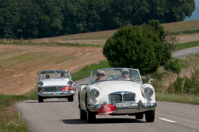 MG A Mark II (1962) – RAID Suisse-Paris 2013