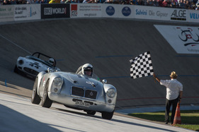 MG A Race Car (1956) - im Le-Mans-Stil - Indianapolis Oerlikon 2019