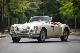 MG A Roadster - 1000 Miglia - FIVA (1956) - als Lot 640 angeboten anlässlich des Iconic Auctioneers "Silverstone Festival Classic Sale" am 25./26. August 2023