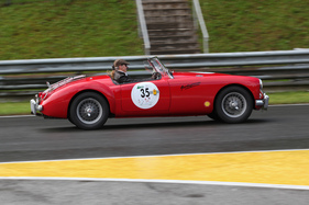 MG A Roadster 1600 (1959) - in der Klasse Sportwagen am Start beim Gaisbergrennen 2014