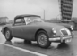 MG A Twin Cam (1958) - Testwagen in geschlossenem Zustand (© Archiv Automobil Revue) MG A Twin Cam (1958) - Testwagen in geschlossenem Zustand (© Archiv Automobil Revue)