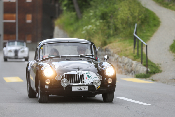 MG A Twin Cam Coupé (1959) - 29. British Classic Car Meeting St. Moritz 2023