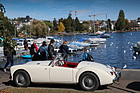 MG A - am herrlichen Quai von Morges - Swiss Classic British Car Meeting Morges 2017