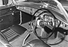 MG B (1962) - sportliches Interieur, grössere Innenbreite im Vergleich zum Vorgänger