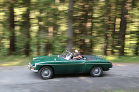 MG B (1964) - an der OCC Jungfrau Rallye 2017