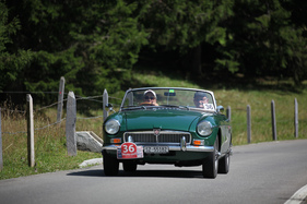 MG B (1964) - an der OCC Jungfrau Rallye 2017