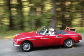 MG B (1964) - an der OCC Jungfrau Rallye 2017