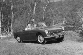 MG B (1965) - Speichenräder kosteten Aufpreis