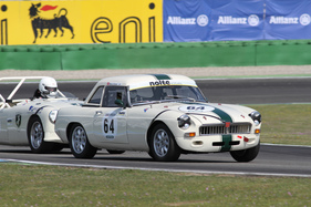 MG B (1965) - in den Rennen im Rahmen der Triumph Competition & British GTs - Hockenheim Historics 2014