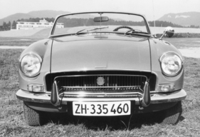 MG B (1971) - die Front blieb über die Jahre fast unverändert