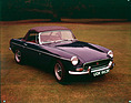 MG B (1972) - auf einer seltenen Farbaufnahme