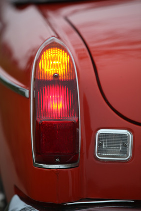 MG B (1972) - die Heckleuchte fand sich auch an anderen Leyland-Modellen