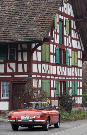 MG B (1972) - fast Ton in Ton