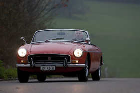 MG B (1972) - … und eine Beschränkung des Tempos