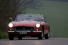 MG B (1972) - … und eine Beschränkung des Tempos