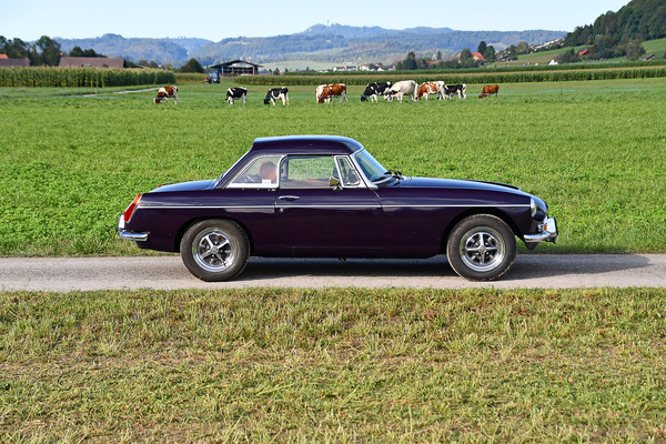 Image: MG B (1974) - offered as lot 158 at the Oldtimer Galerie Toffen auction on October 14, 2023