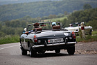 MG B (1974) - im urigen Briten-Roadster unterwegs - RAID Suisse-Paris 2012