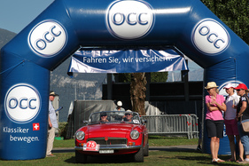 MG B (1977) - an der OCC Jungfrau-Rallye 2016