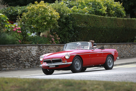 MG B (1977) - an der OCC Jungfrau Rallye 2020