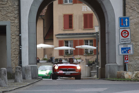 MG B (1977) - an der OCC Jungfrau Rallye 2020